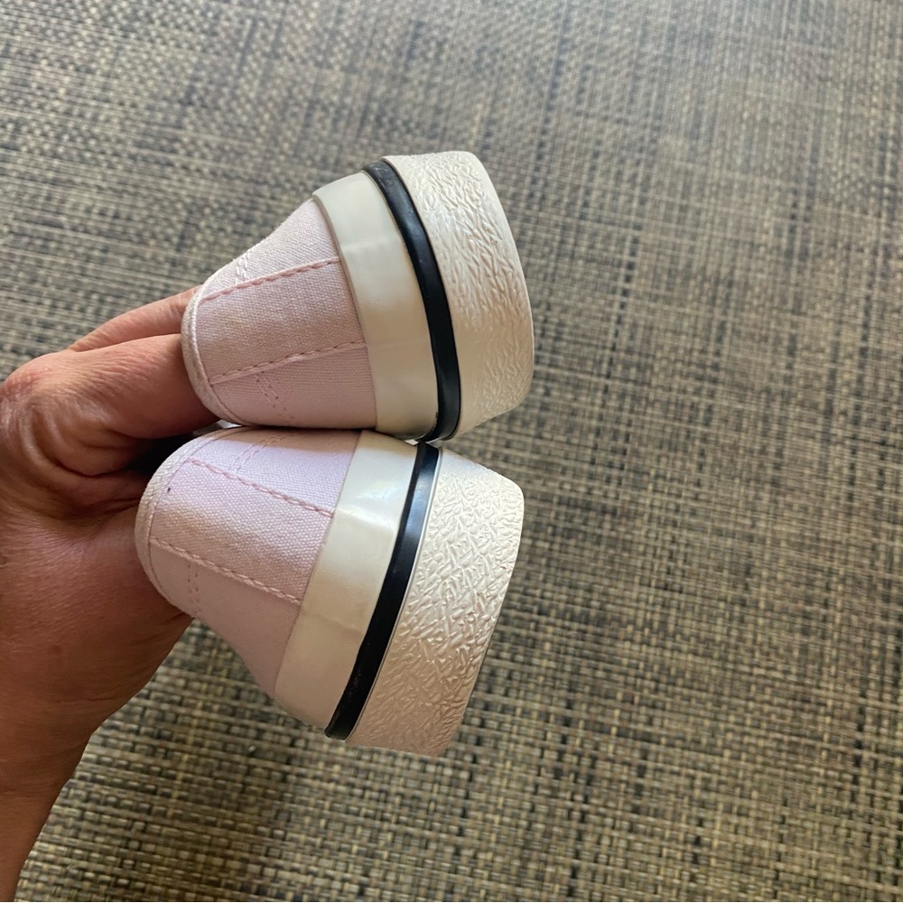 NEW Isabel Marant Pink Canvas Binkoo Low Top Sneakers - Picture 6 of 11